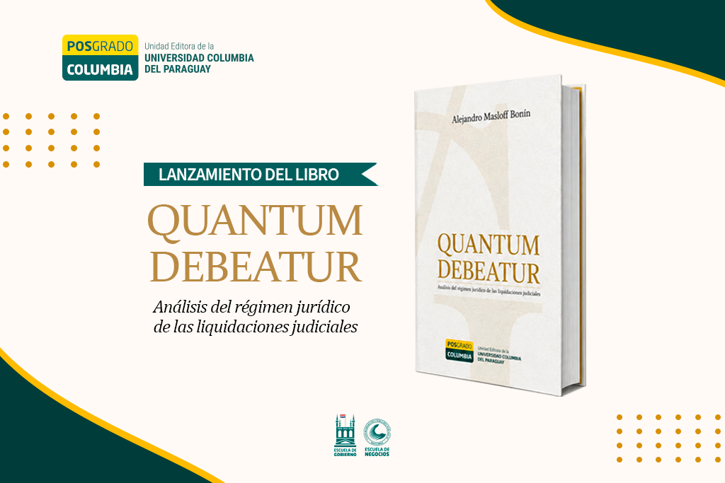 LANZAMIENTO DEL LIBRO QUANTUM DEBEATUR