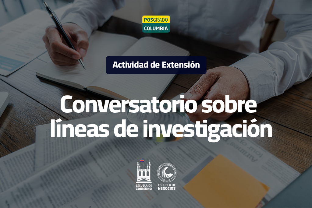 Conversatorio sobre líneas de investigación